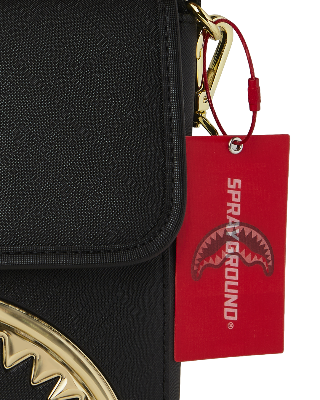 GOLDHEART SHARK DRIP MESSENGER SLING