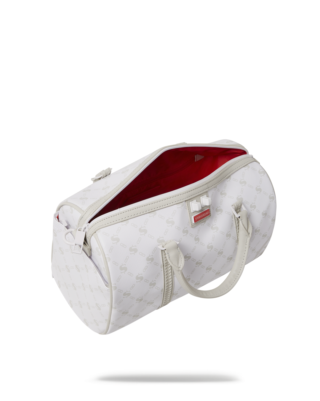 MONEY PATTERN POWDER MINI DUFFLE