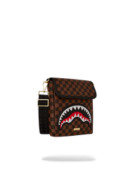 SAWTOOTH SHARKS IN PARIS MESSENGER SLING