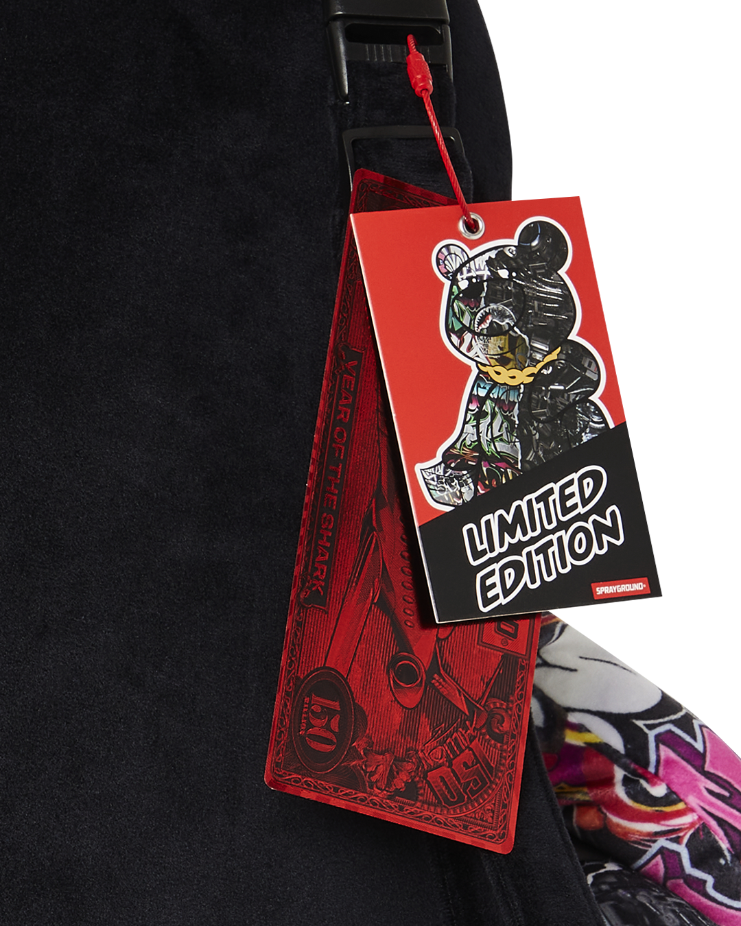 NEW CITY ANDROID MONEYBEAR TEDDYBEAR BACKPACK